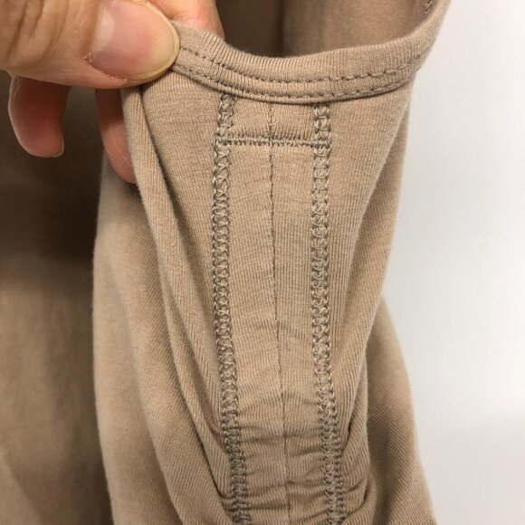 Aritzia TNA Tan Chill Malibu Ruched Bodycon Mini Dress size XS - Picture 14 of 16